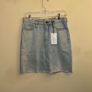 Denim Skirt Never Worn With Tags